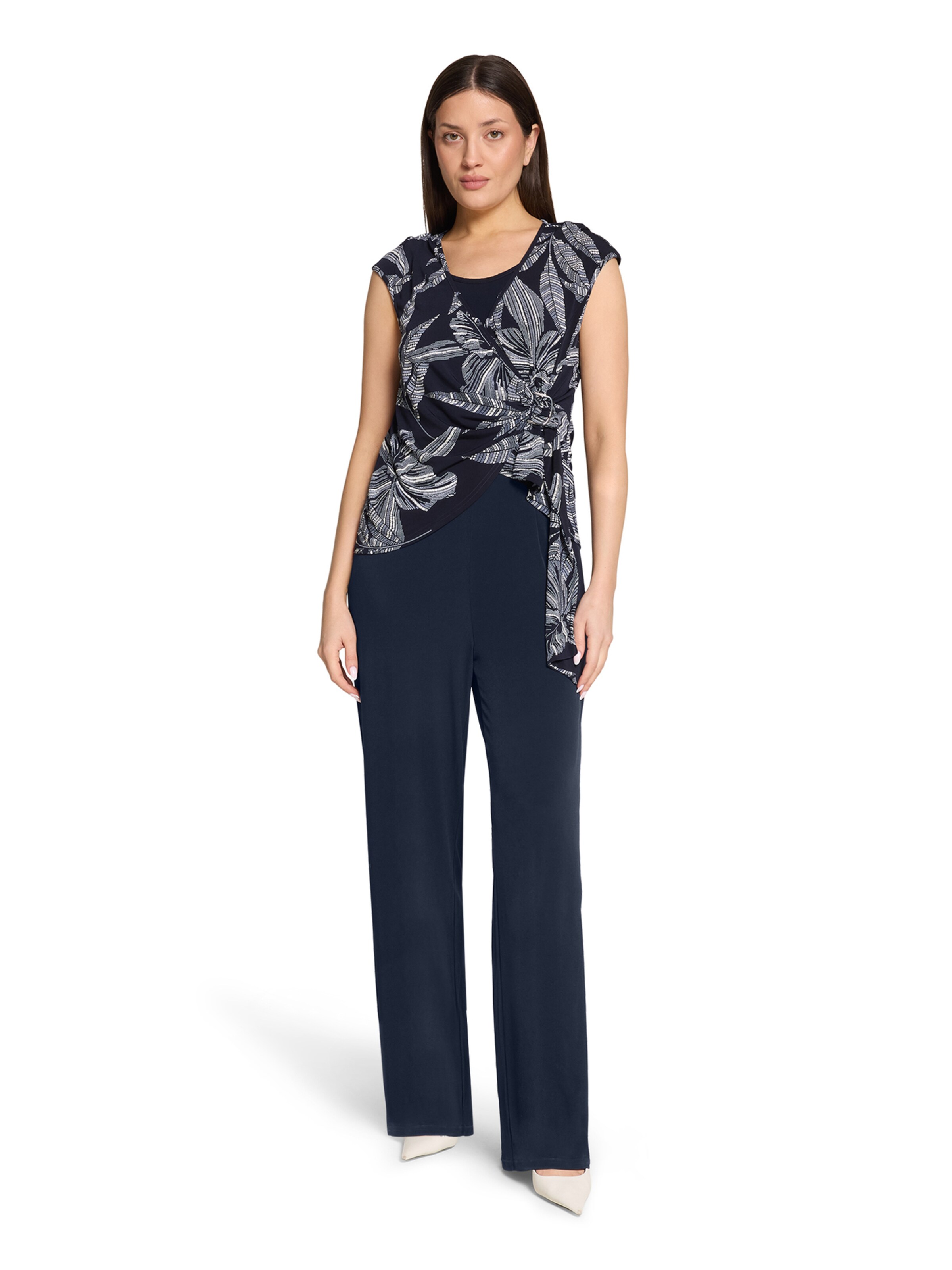 Combinaison Vera Mont en bleu : devant