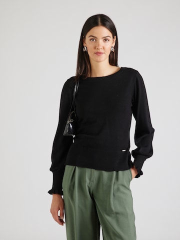 Pullover di MORE & MORE in nero: frontale