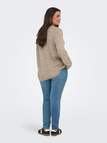 Pull-over 'CARLOLLI' ONLY Carmakoma en gris