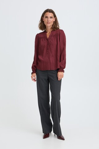 Pulz Bluse 'ESMEE' i rød