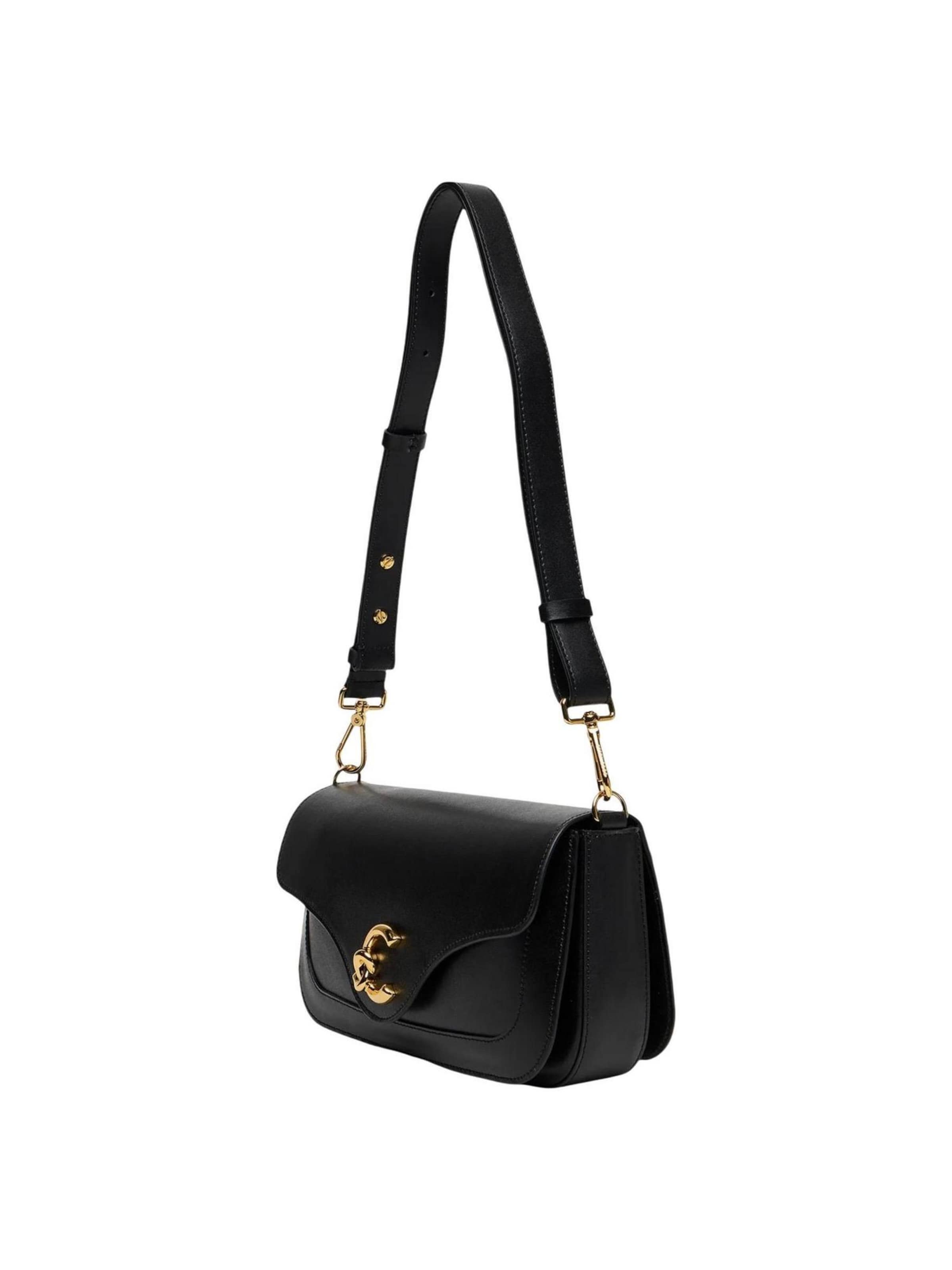 Coccinelle - Bolso de hombro 'C-ME CALF E1 SSK 12 03 21' en negro