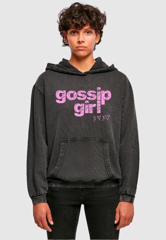 ABSOLUTE CULT Sweatshirt 'Gossip Girl - Swirl' in Black: front