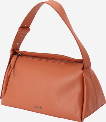 Calvin Klein Schultertasche in Orange: predná strana