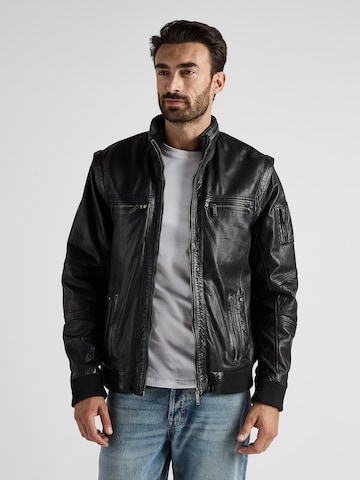 JCC Tussenjas in Zwart: voorkant