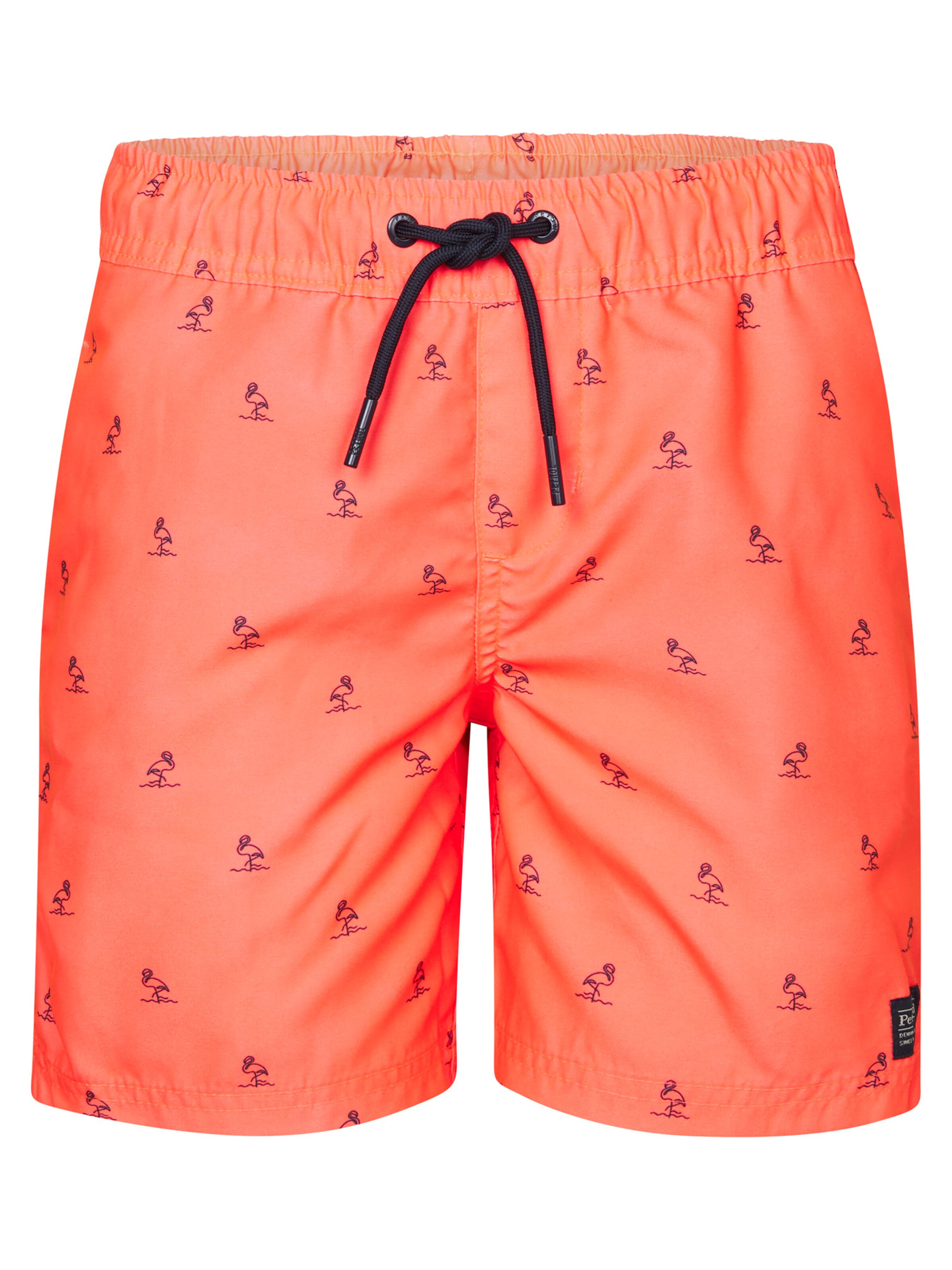 Petrol Industries Board Shorts 'Teakwood' in Orange: front