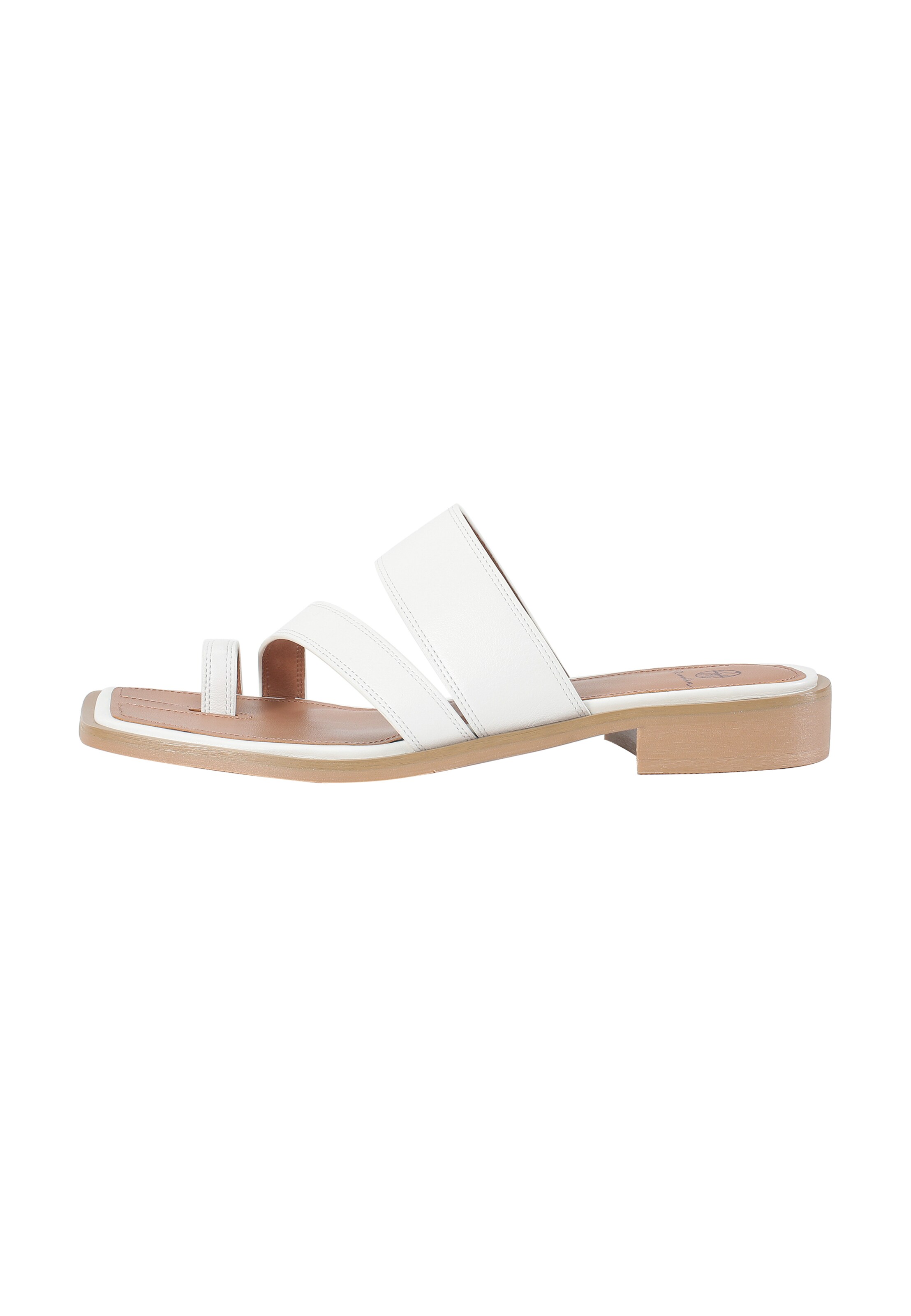 Frauen Pantoletten Ekonika Sandalen in Weiß - QP73621 Frauen Pantoletten Ekonika Sandalen in Weiß - QP73621