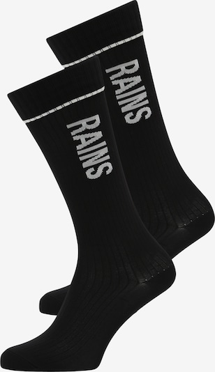 RAINS Socks in Grey / Black / White, Item view