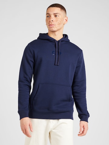 GAPSweater majica - plava boja: prednji dio