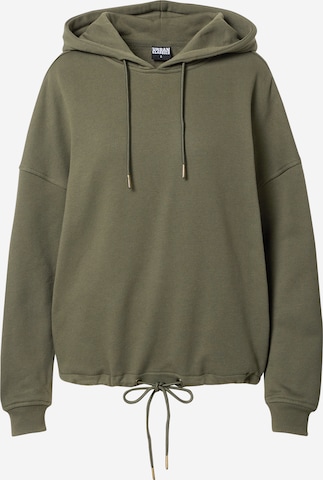 Urban Classics Sweatshirt 'Kimono' in Grün: predná strana