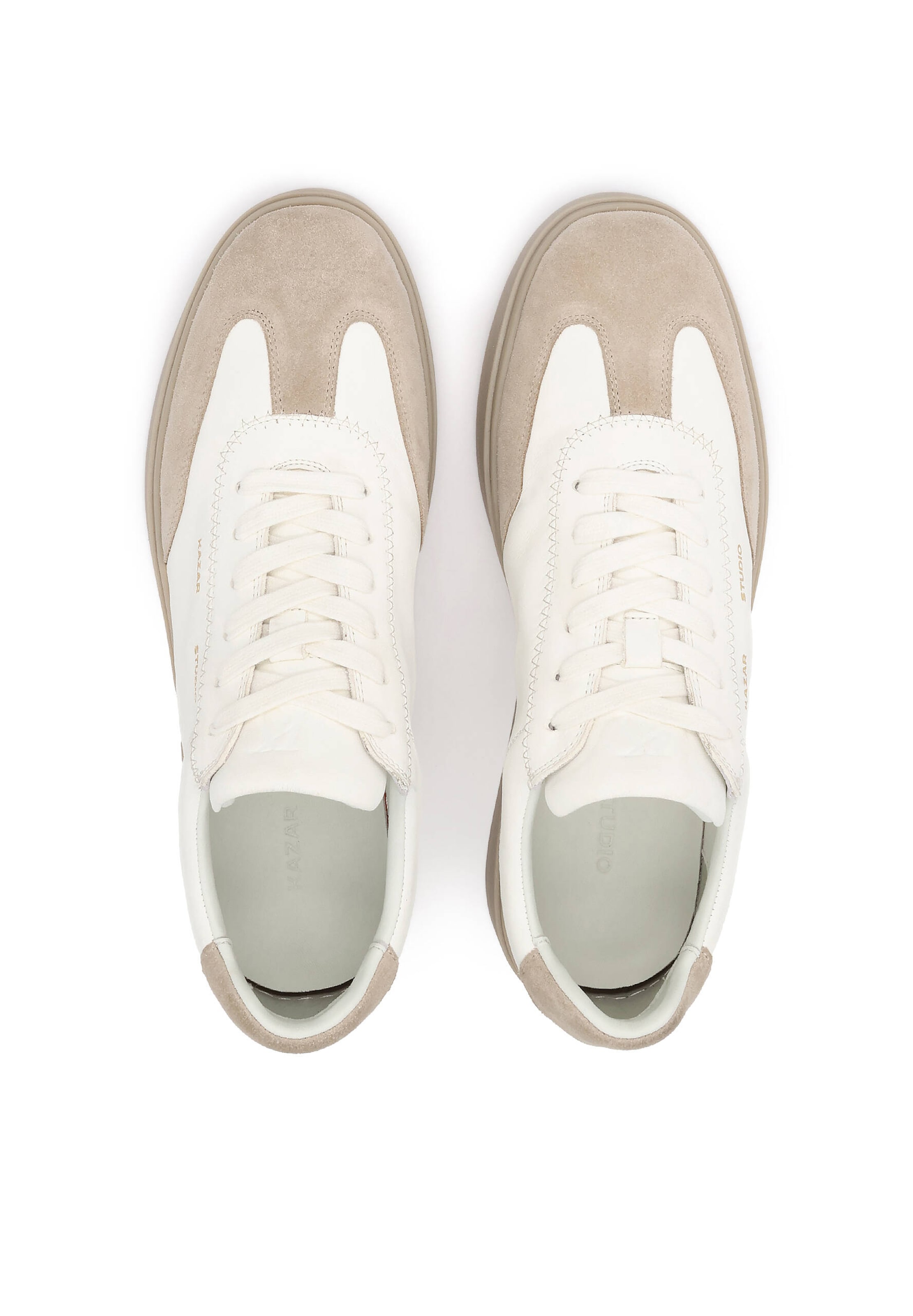 Sneaker bassa di Kazar Studio in bianco