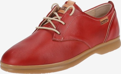 PIKOLINOS Chaussure à lacets en rouge, Vue avec produit