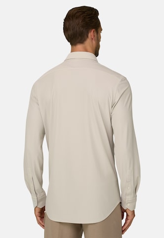 Coupe slim Chemise Boggi Milano en beige