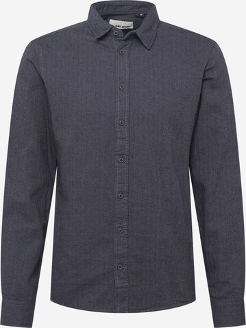 BLEND Button Up Shirt in Grey: front
