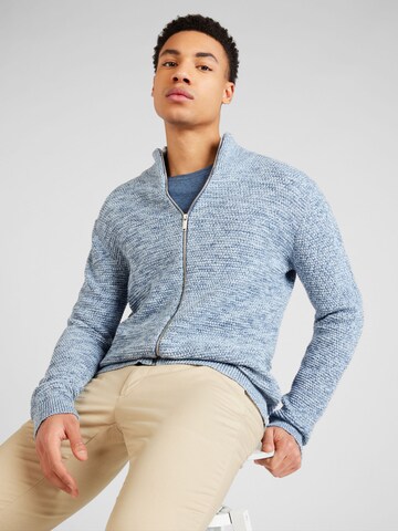 SELECTED HOMME Cardigan 'VINCE' i blå: forside