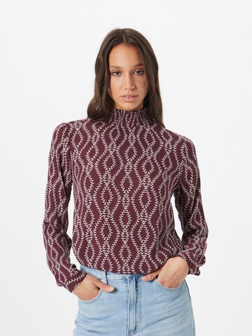 Kaffe Blouse 'Ronja Amber' in Red: front