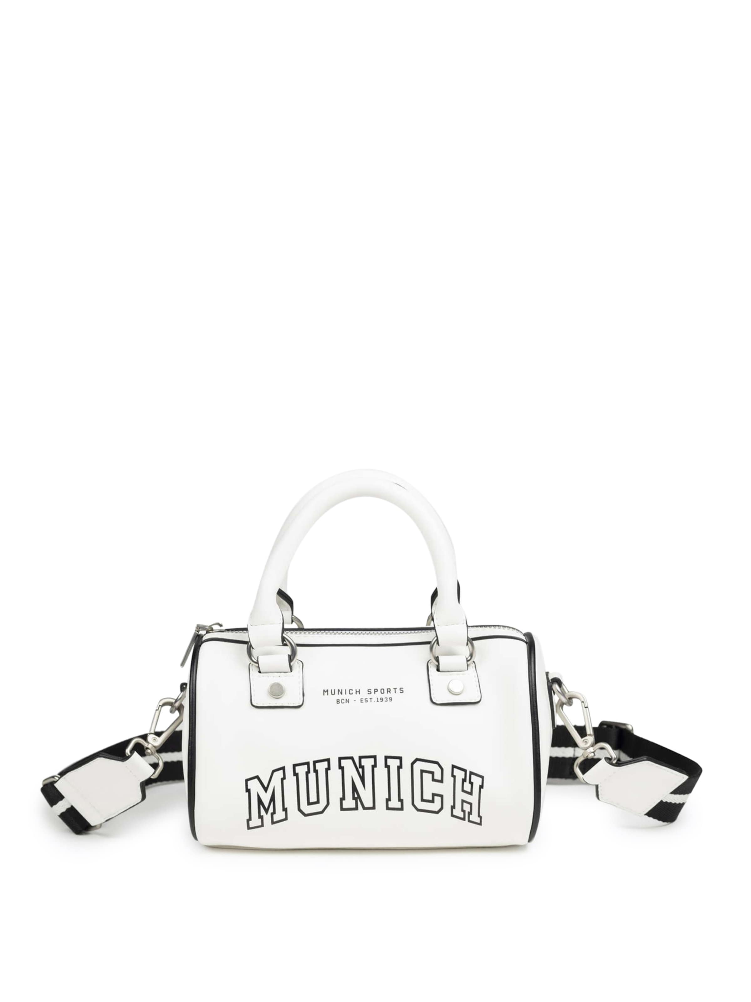 MUNICH Håndtaske ' COURT ' i hvid: forside