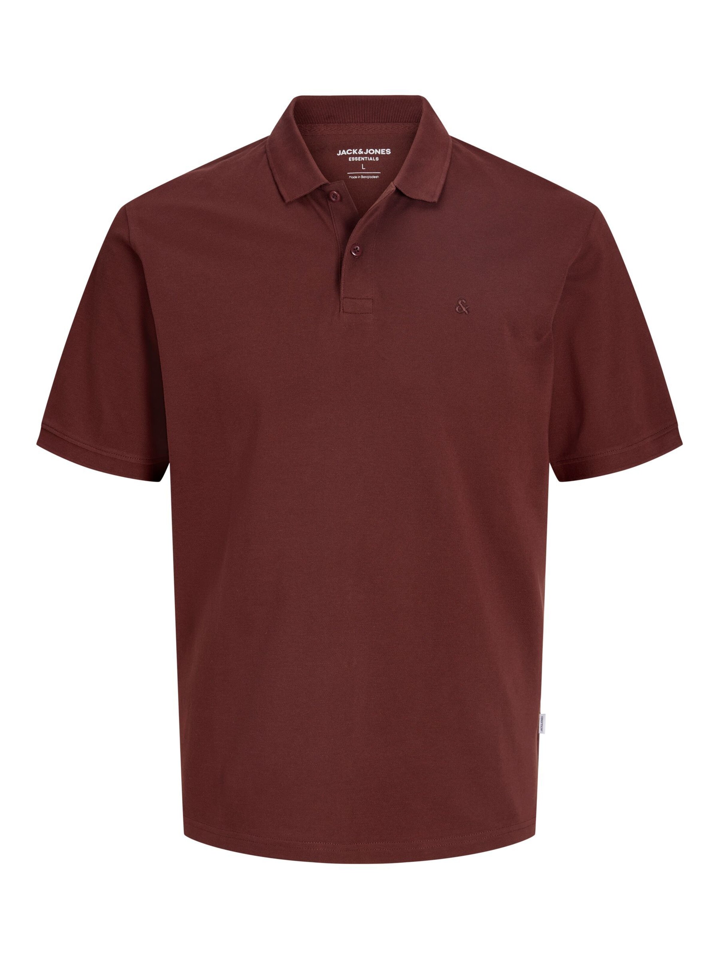 JACK & JONES Shirt in Brown: front