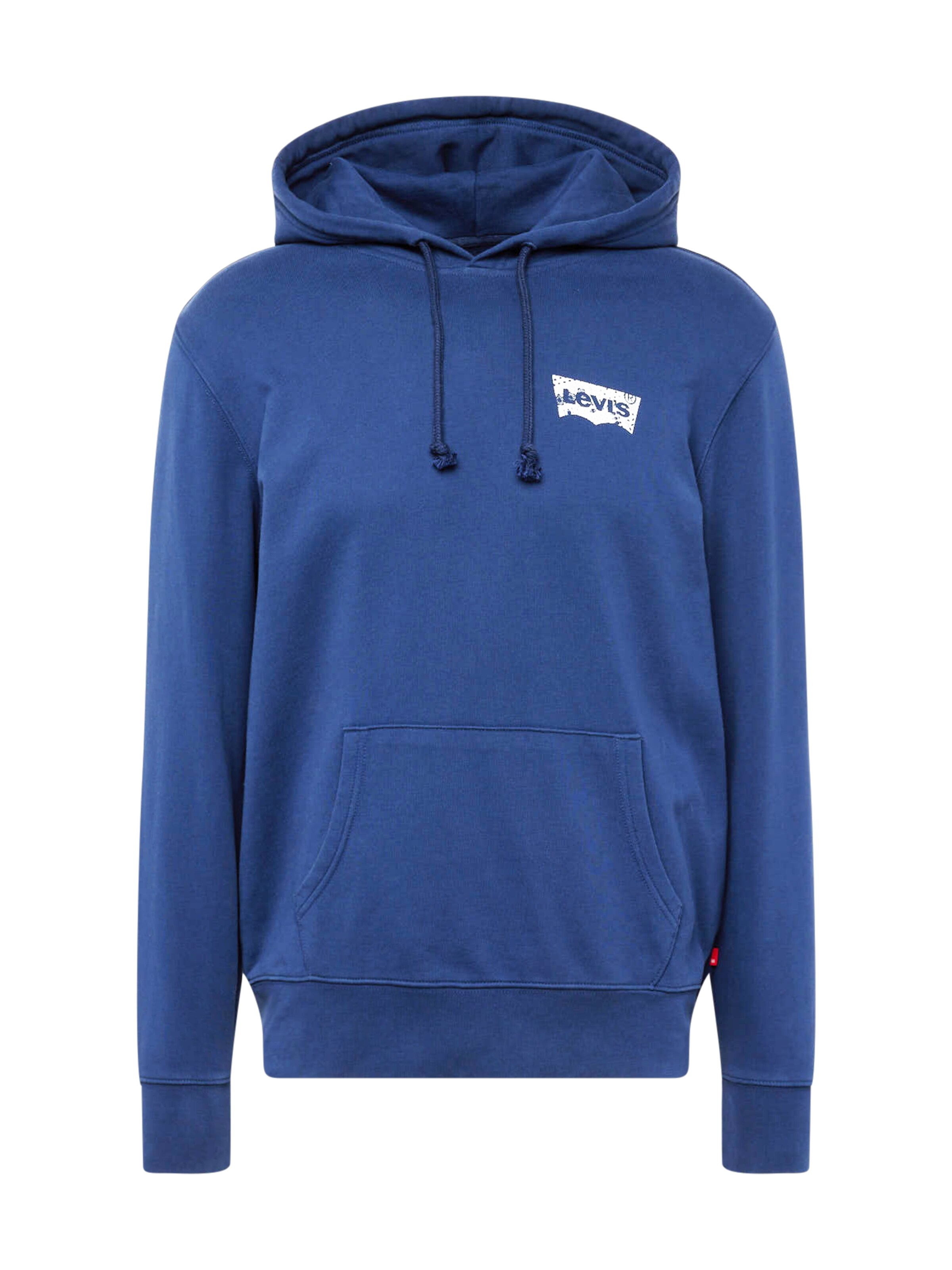 LEVI'S ® Mikina 'Standard Graphic Hoodie' – modrá: přední strana