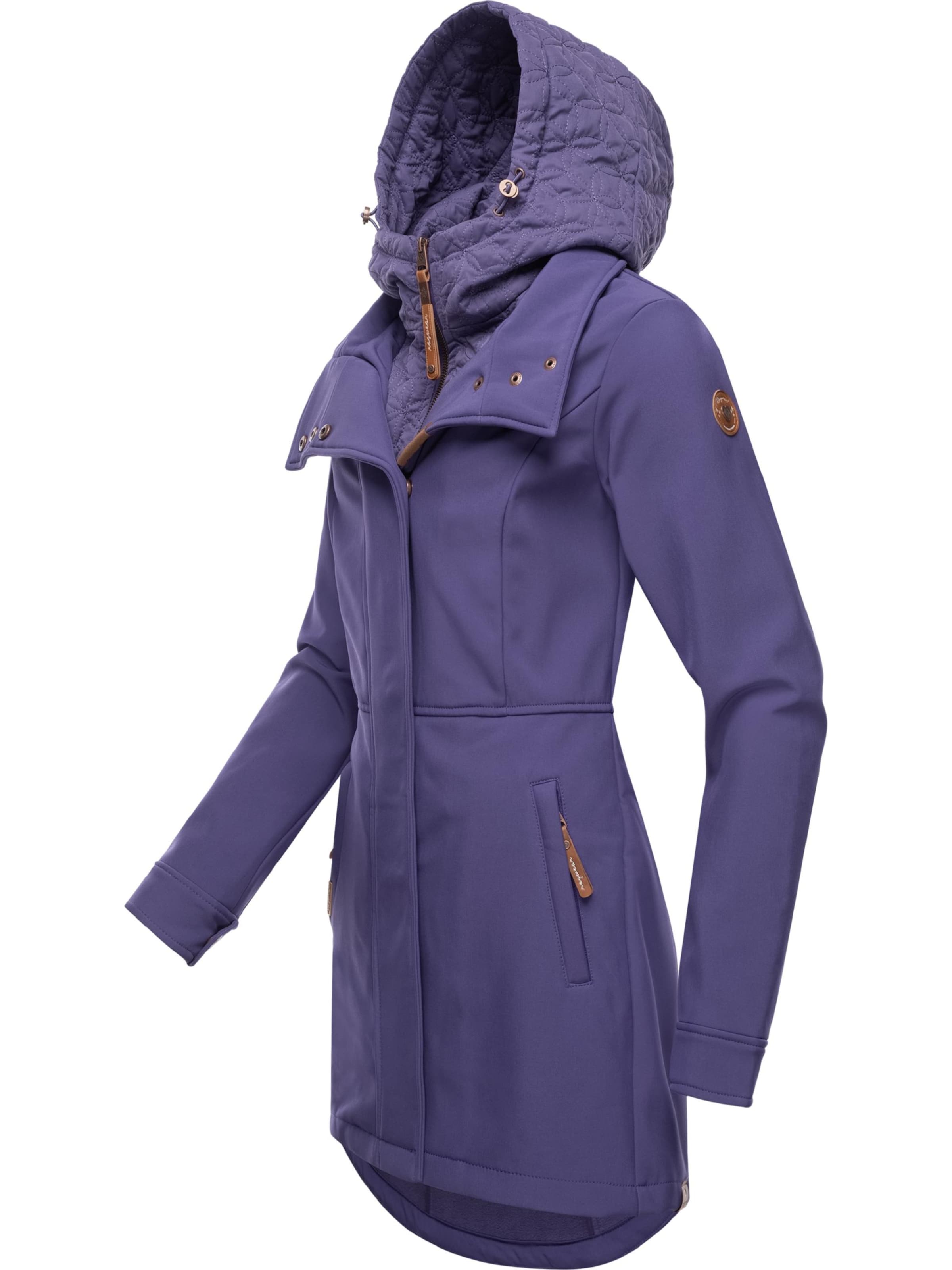 Ragwear Raincoat 'Ybela' in Purple