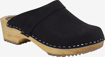 Vollsjö Clogs '125-901S-M' in Schwarz: Vorderseite
