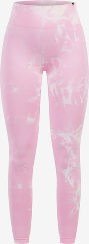 Leggings Smilodox en rose : devant