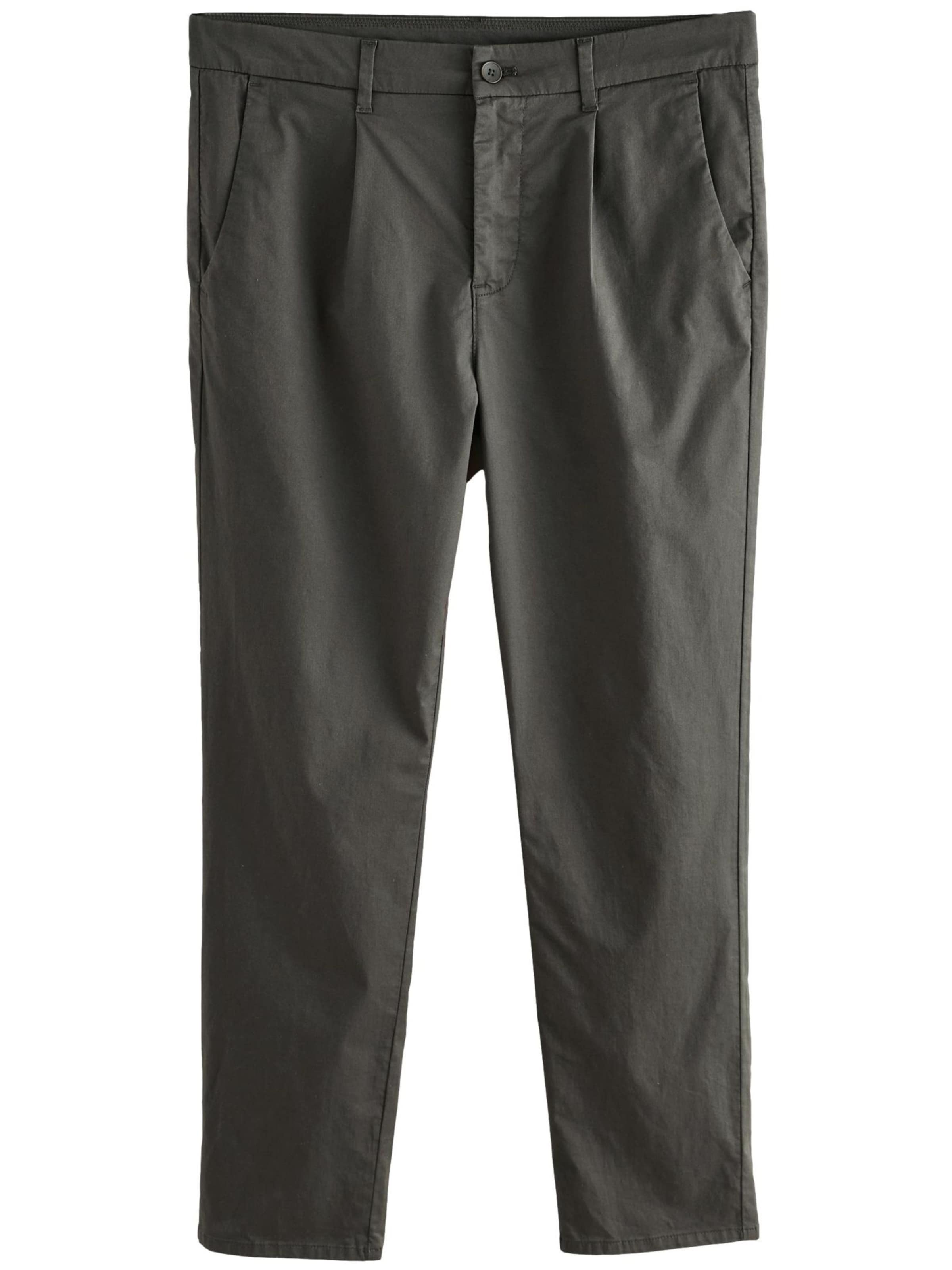 Next Slimfit Hose in Braun: Vorderseite