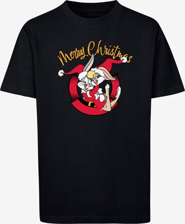 T-Shirt 'Looney Tunes - Lola Merry Christmas' ABSOLUTE CULT en noir : devant