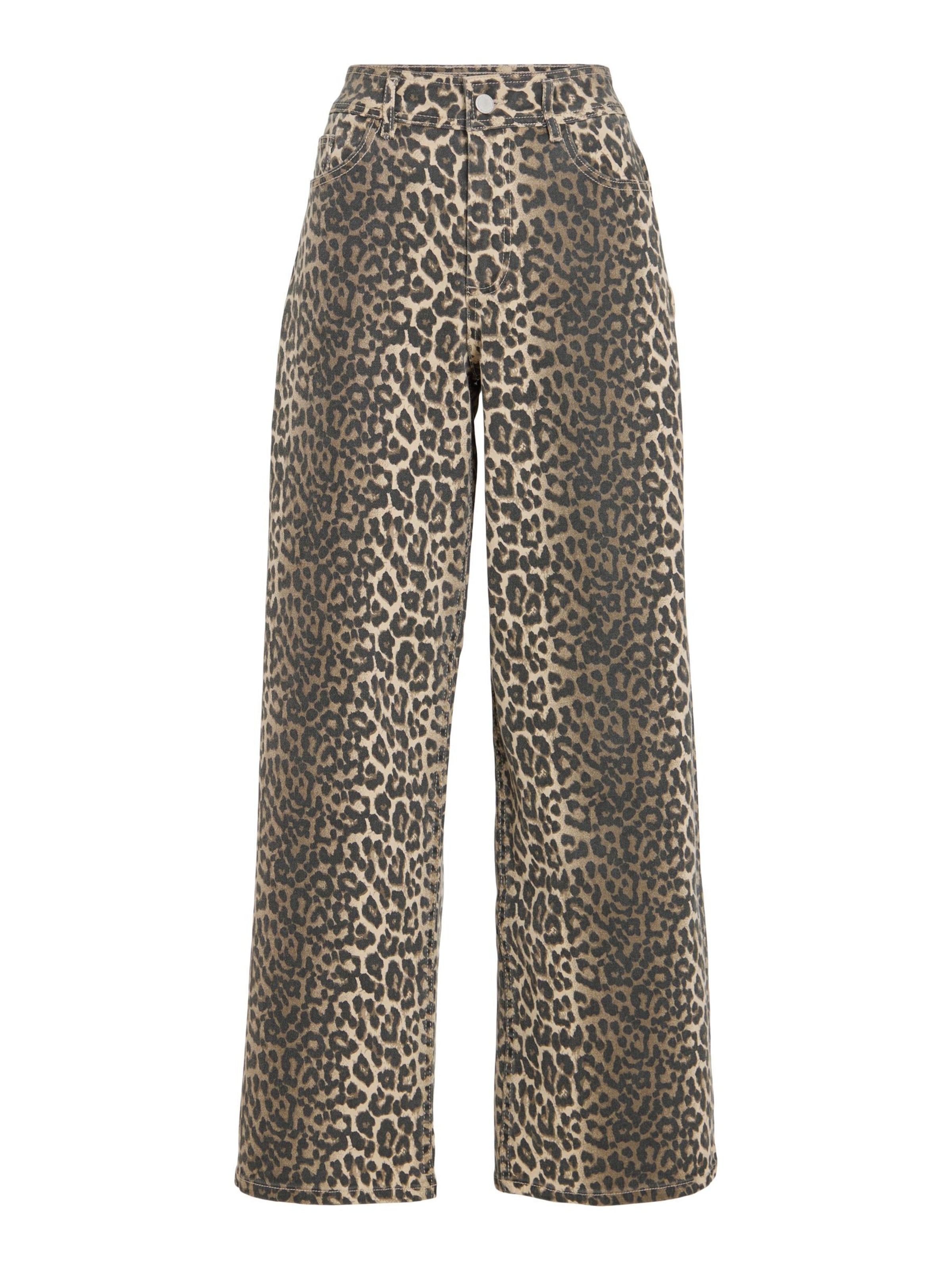 VILA Wide Leg Jeans in Beige: Vorderseite