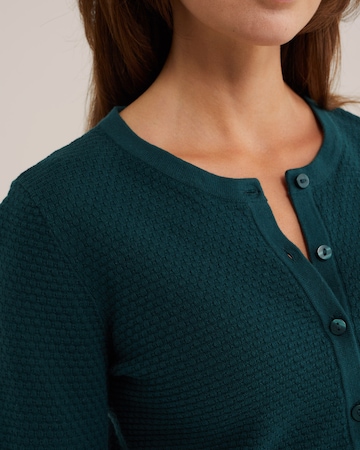 Geacă tricotată de la WE Fashion pe verde