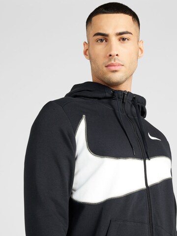 NIKE Sportsweatvest 'ENERGY' in Zwart