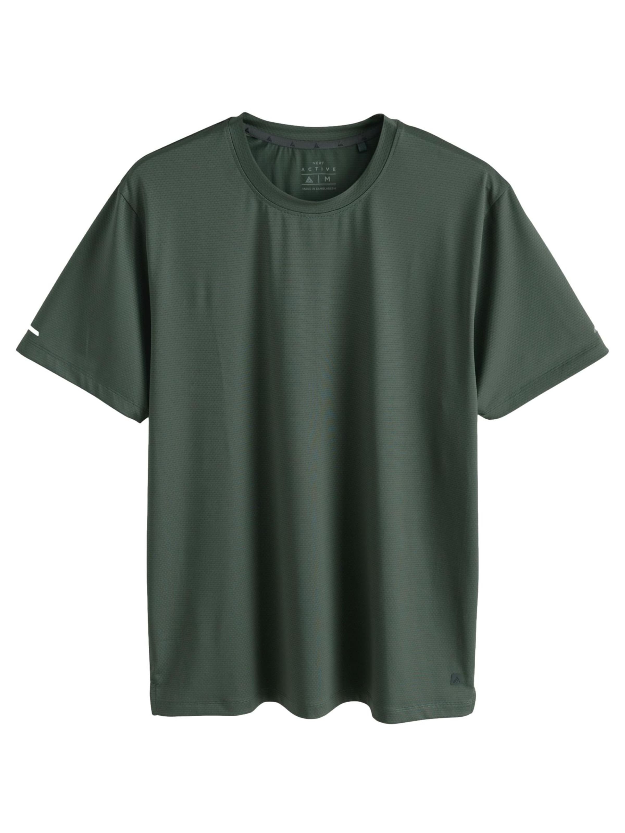 T-Shirt 'Active Gym' Next en vert : devant