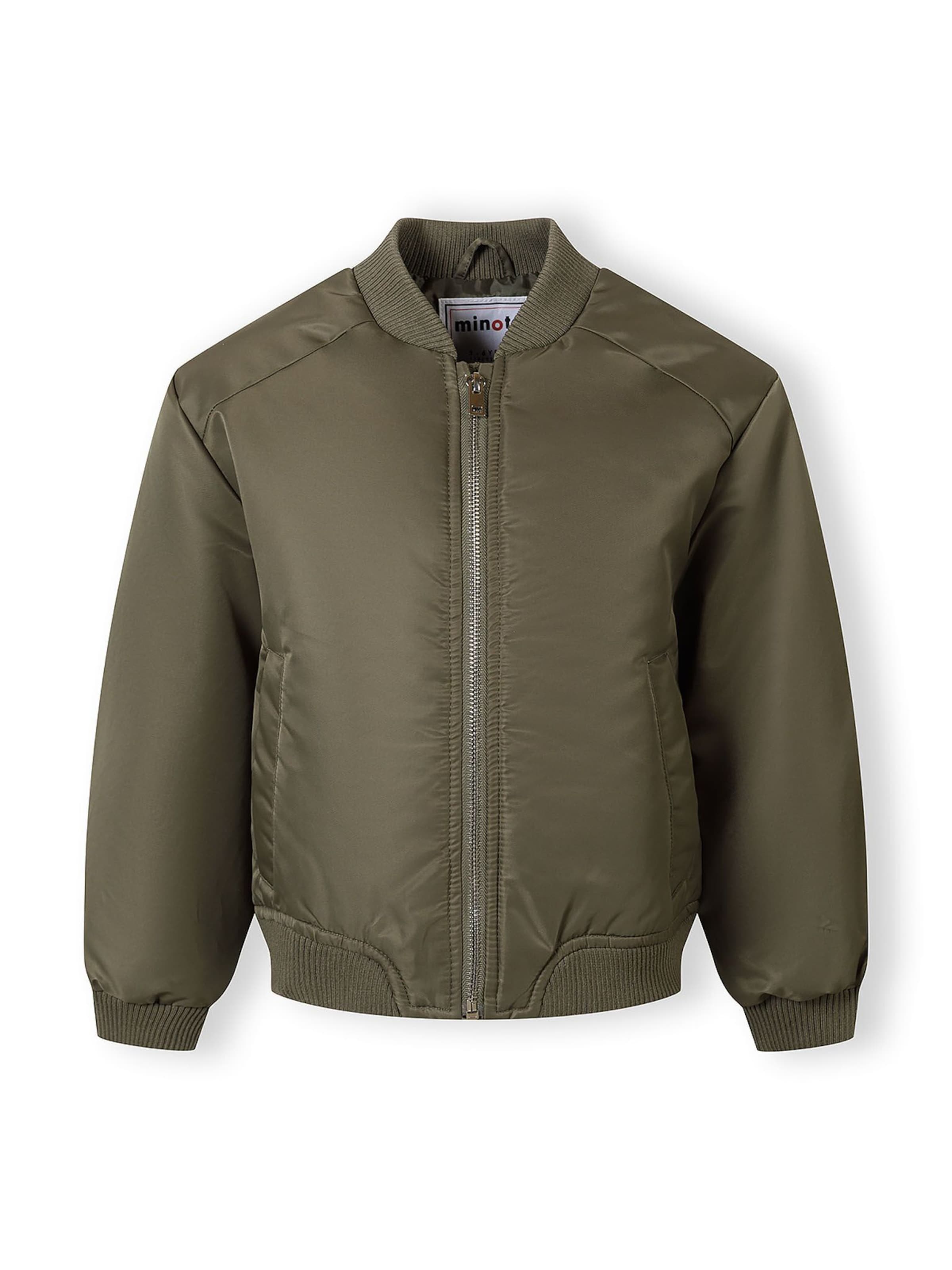 MINOTI Veste mi-saison en 98-104 en kaki, Vue avec produit
