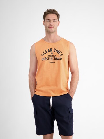 LERROS Shirt in Oranje: voorkant