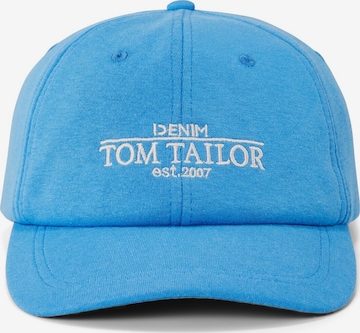 TOM TAILOR DENIM Cap in Blue: front