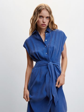 MANGO Kleid 'Guinda' in Blau: predná strana