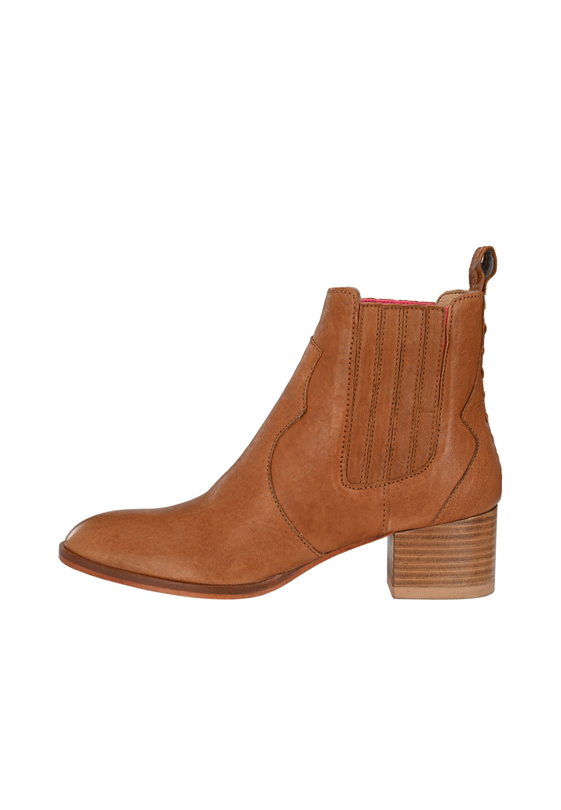 Frauen Stiefeletten Crickit Chelsea Boots 'Valeska' in Cognac - CG39853