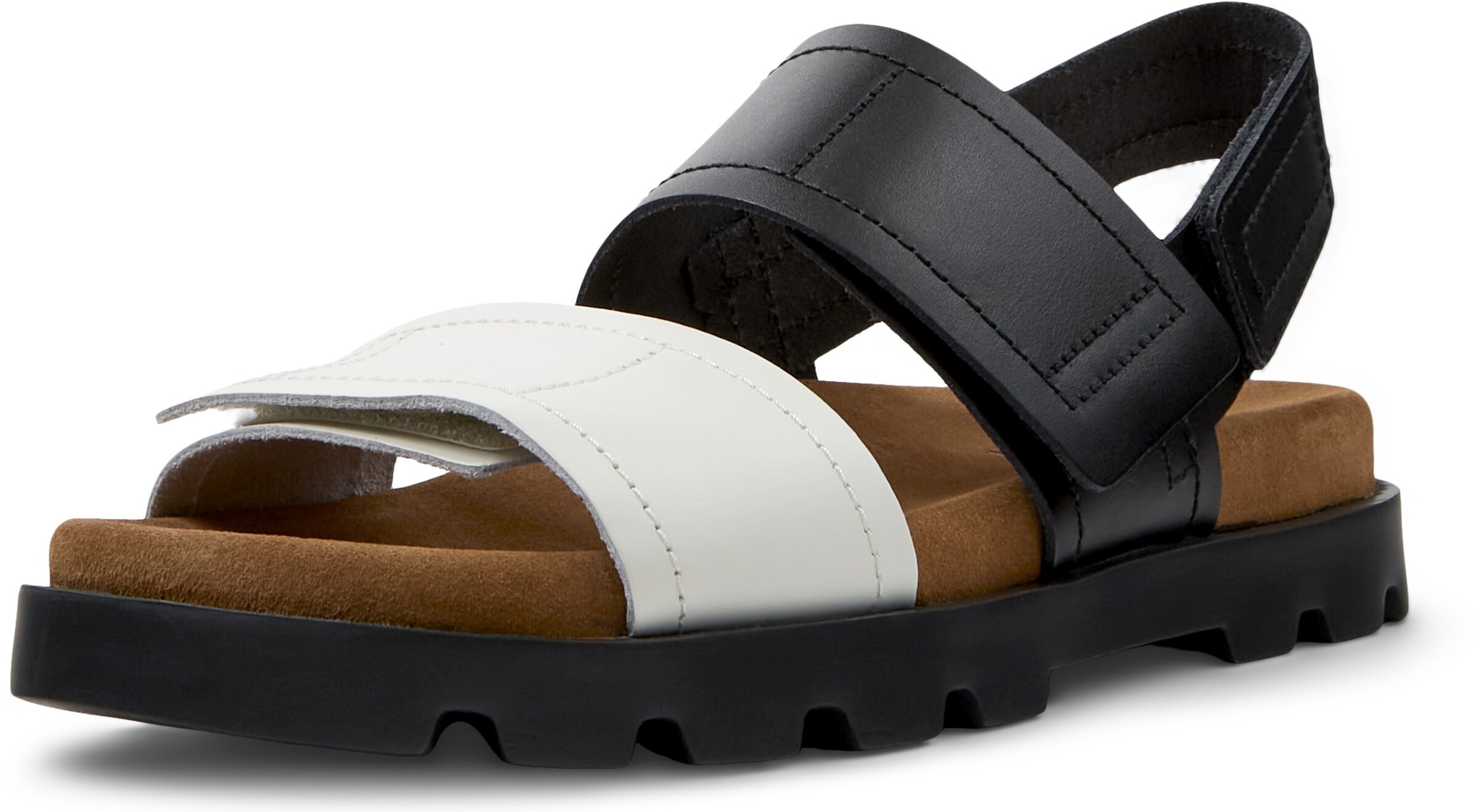 CAMPER Sandale 'Brutus' in Schwarz: Vorderseite