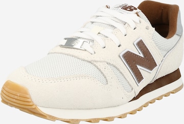 new balance Ниски маратонки '373' в бяло: отпред