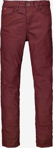 GARCIA Skinny Broek in Rood: voorkant