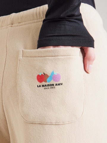 Loosefit Pantalon de sport AMERICAN VINTAGE en beige