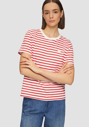 T-shirt s.Oliver en rouge : devant