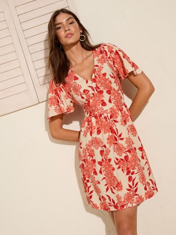 Friends Like These Kleid in Rot