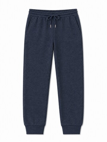 ROSS CAMP Tapered Pants 'Ross Camp Sculpt' in Blue: front