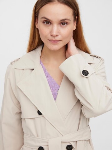 VERO MODA Trenchcoat 'Tessa' in Beige
