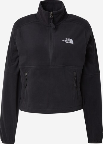 THE NORTH FACE Sweter sportowy 'POLARTEC 100' w kolorze czarny: przód