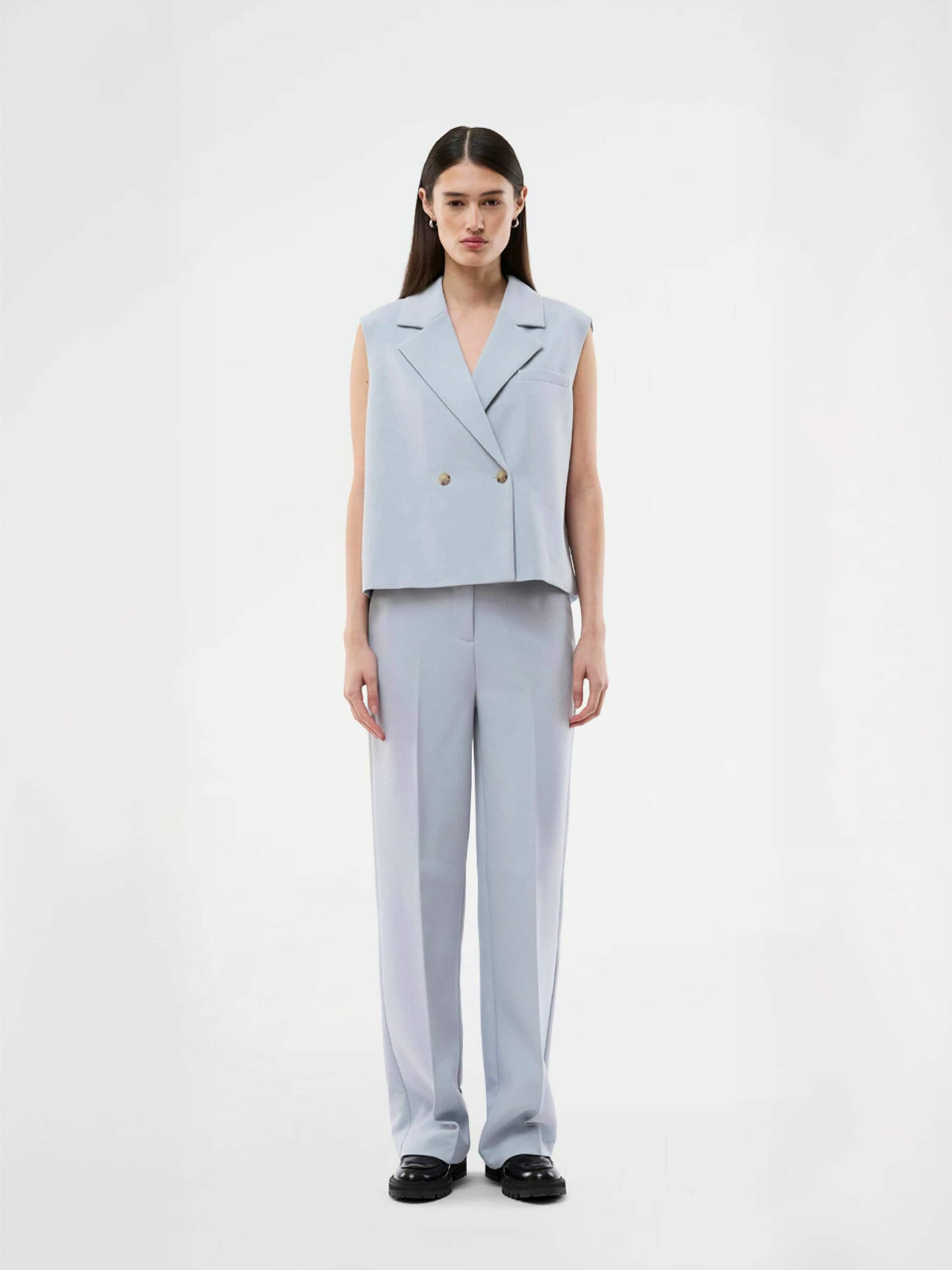 modström Vest ' Galemd ' in Blue: front