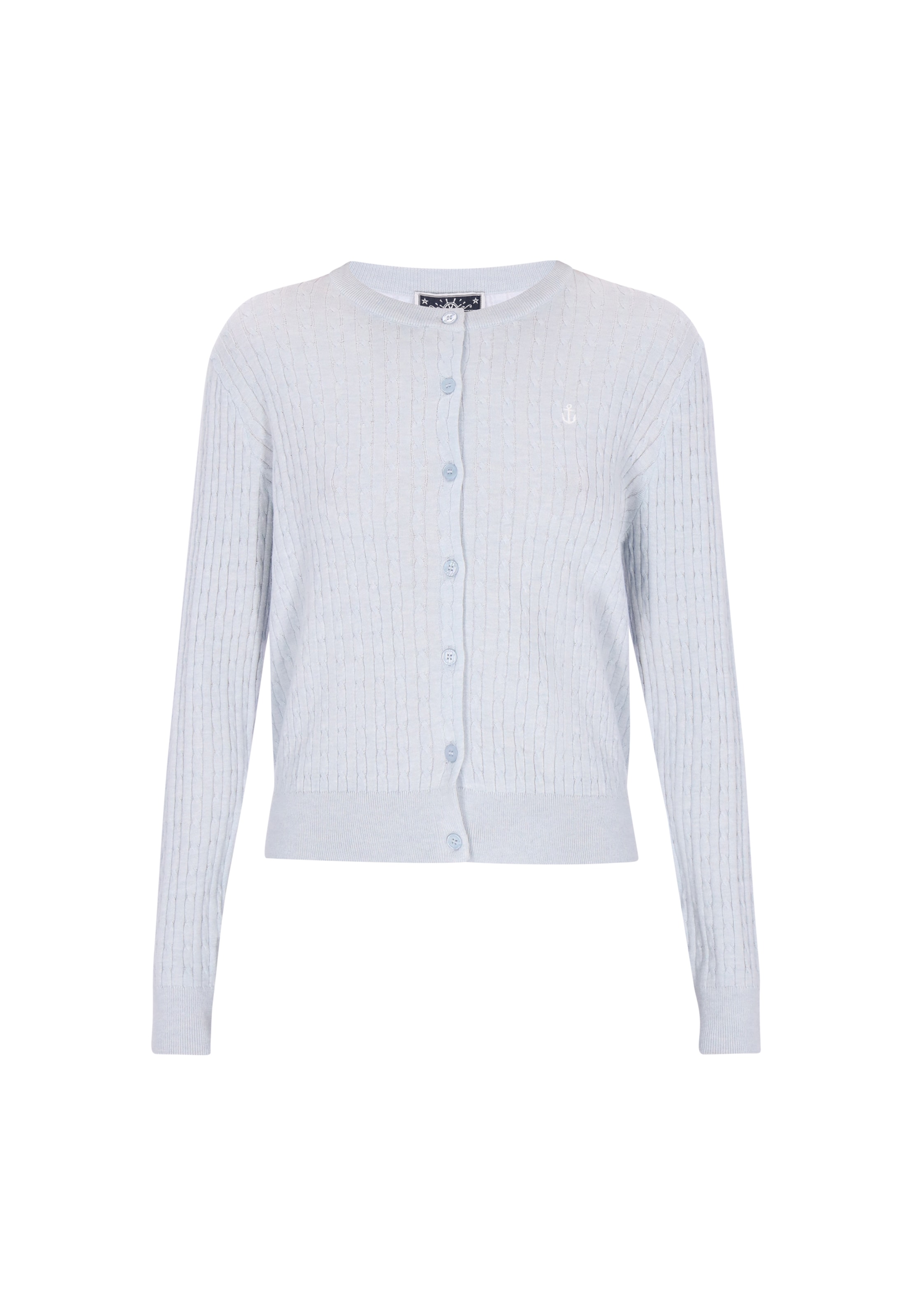 DreiMaster Maritim - Cárdigan en azul: frente