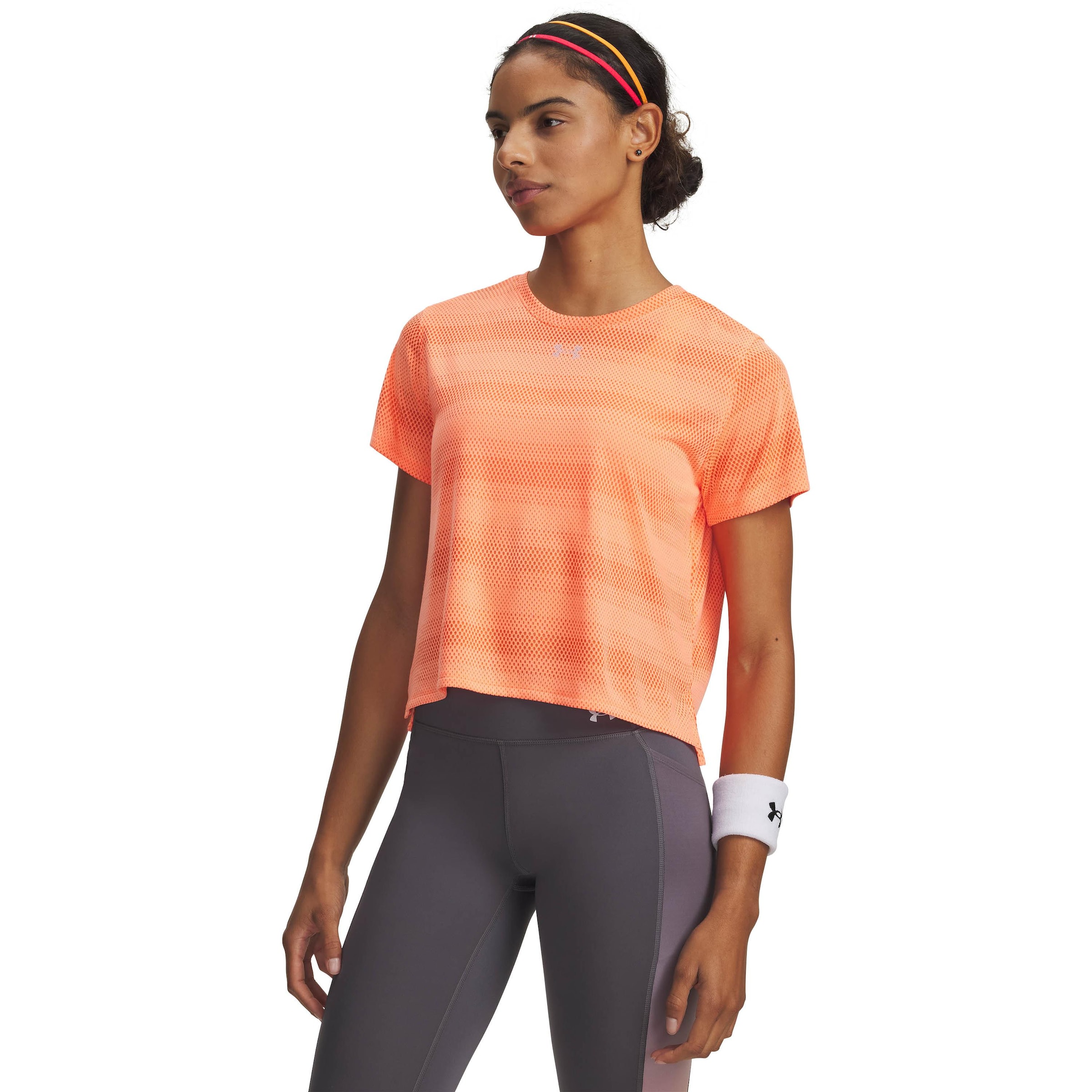 UNDER ARMOUR Performance Shirt in Orange: front