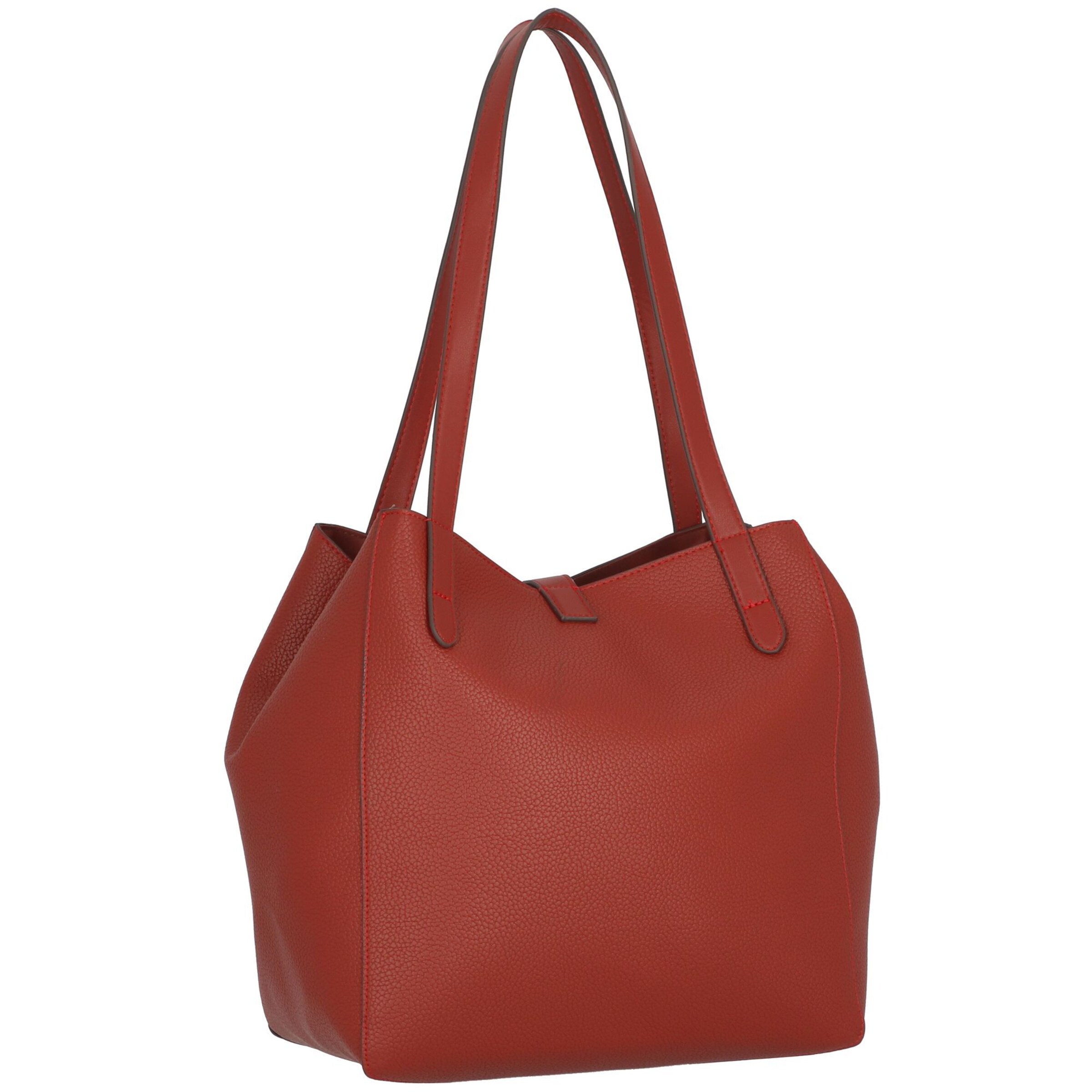 TOM TAILOR Shopper 'Flo' in Rood