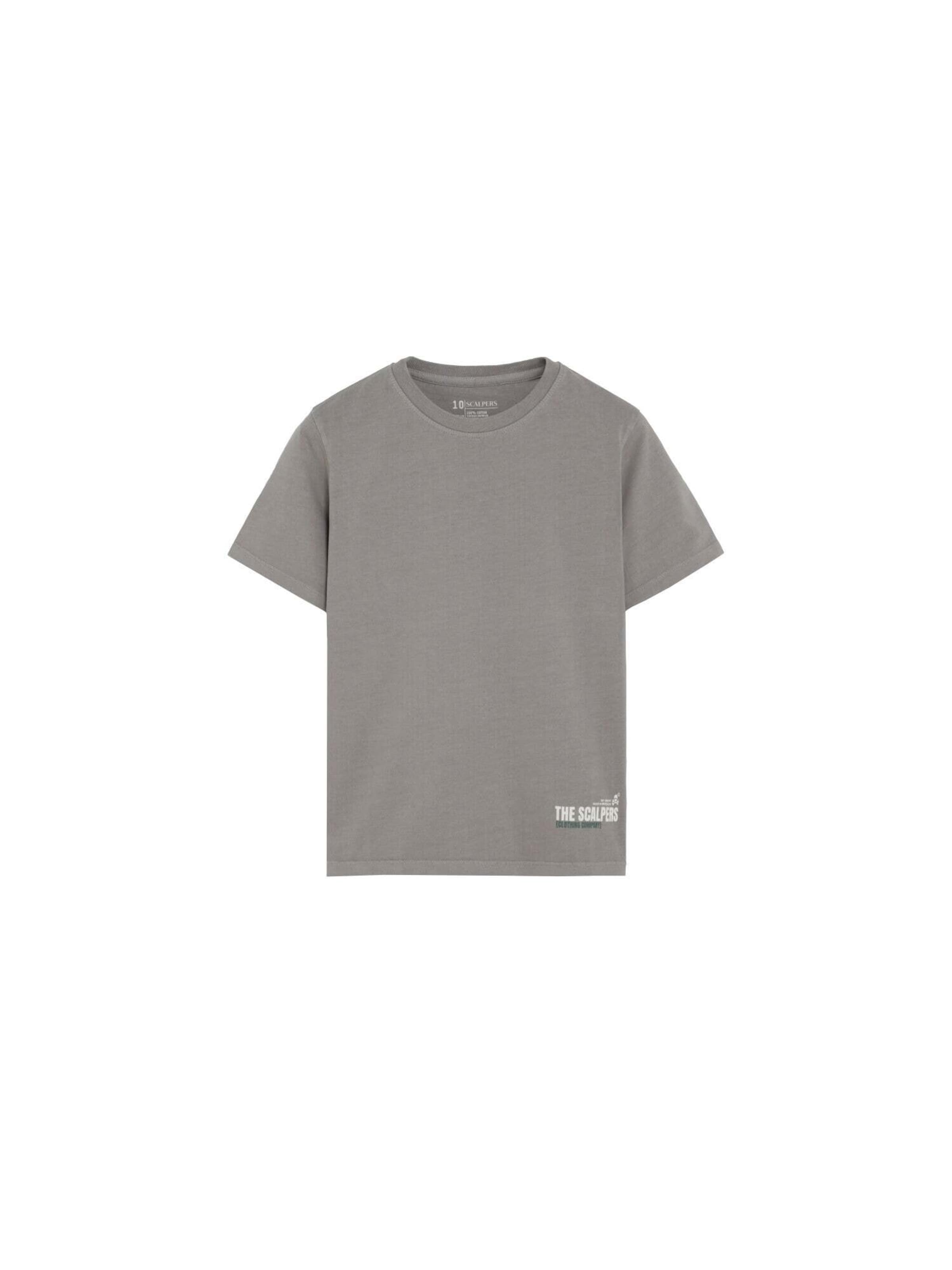 Scalpers T-shirt ' ' i svart: framsida